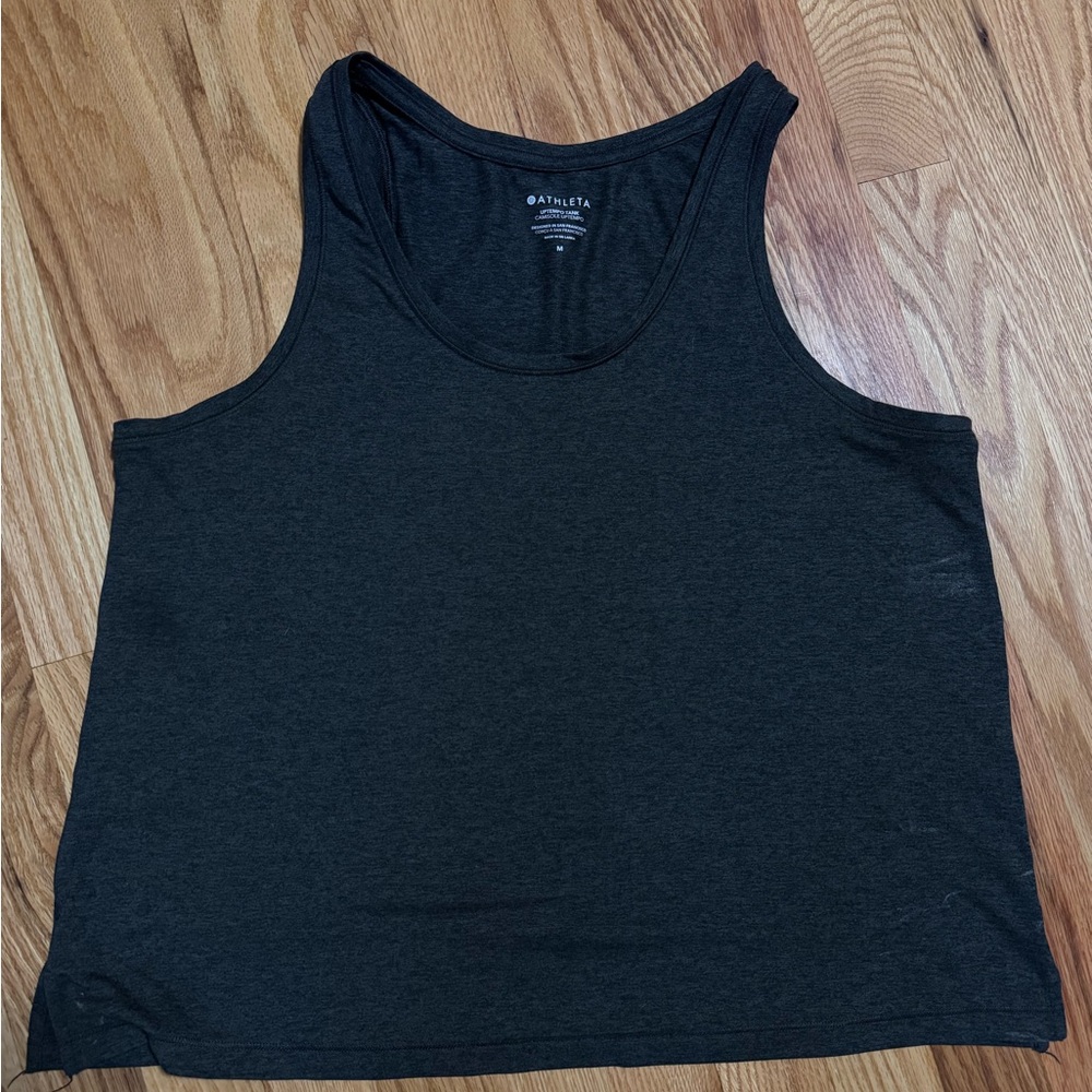 Athleta Uptempo tank in black size medium, athletic wear top